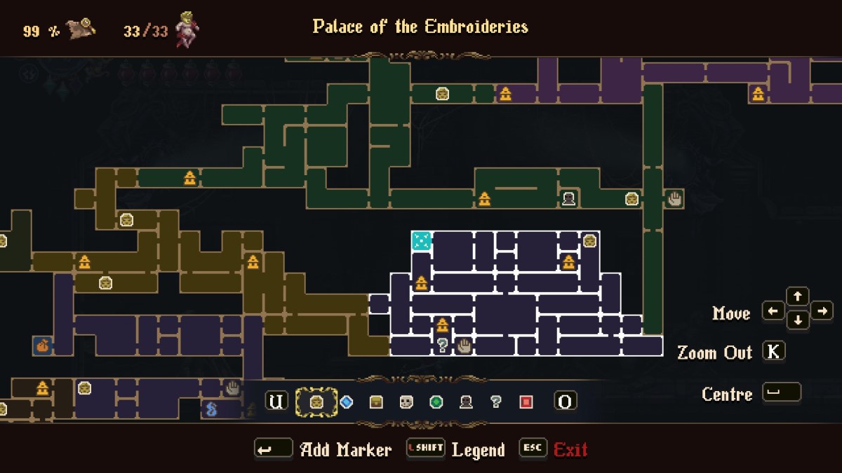 All Ornate Chalice Locations In Blasphemous 2 Chalice 1 Map