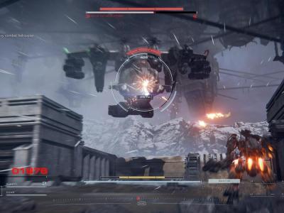 Armored Core 6 Hc Helicopter Battle