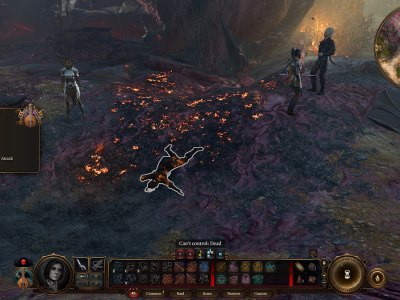 Dead Character Baldur's Gate 3
