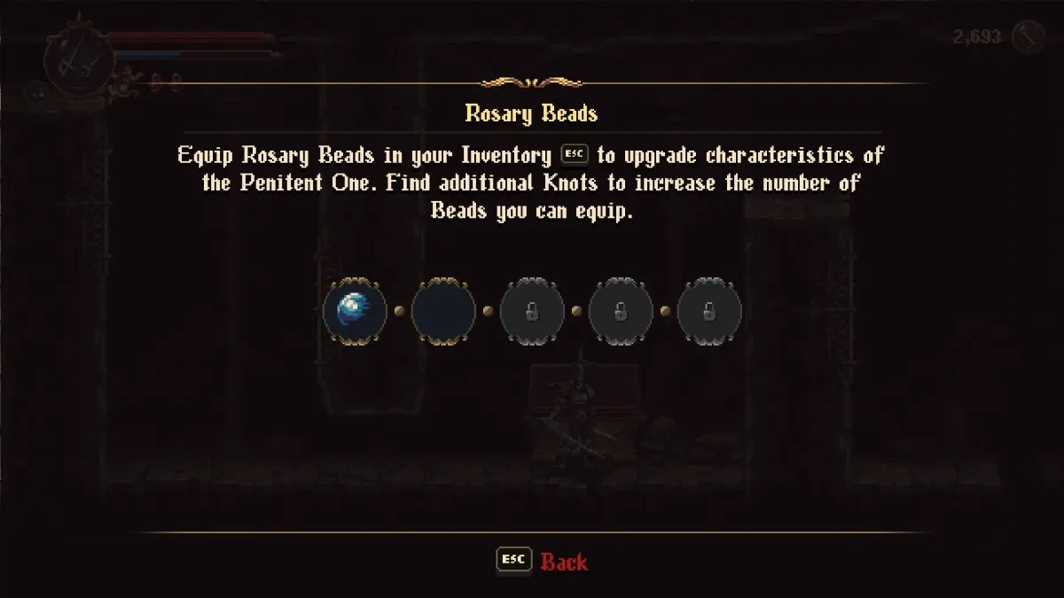 How To Unlock All Rosary Bead Slots In Blasphemous 2 Intro 1