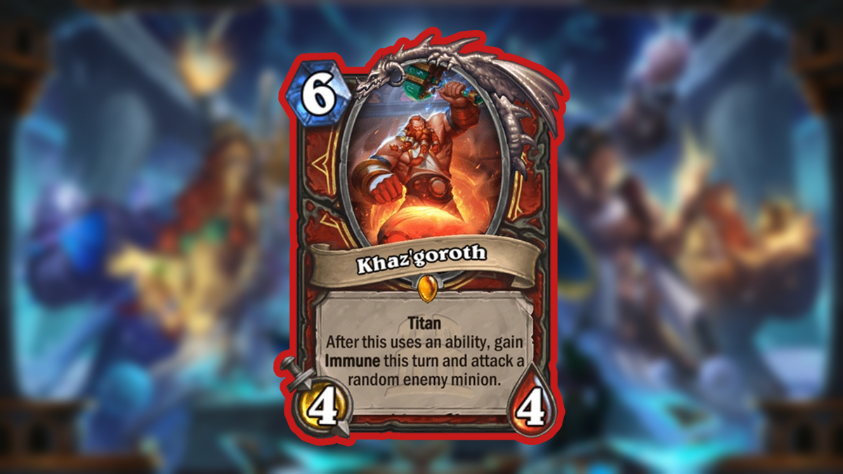 Лучшие карты для создания из Hearthstone Titans Expansion Khaz'goroth