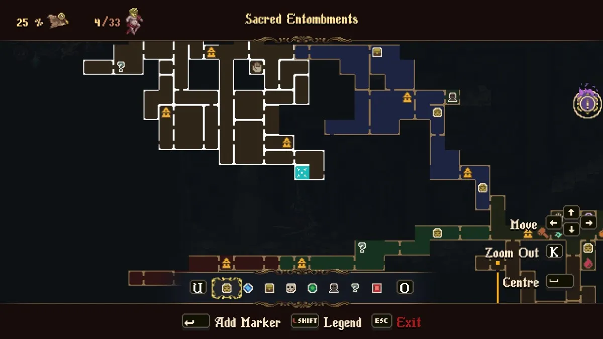 Where To Find The Hidden Cobijada Sisters In Blasphemous 2 Sister 1 Map