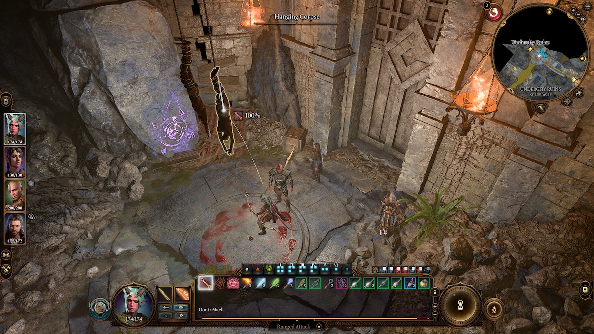 How to enter Temple of Bhaal doors in Baldur