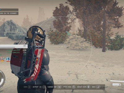 Starfield Follow Distortions On The Scanner Near Destination