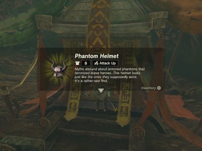 Tears Of The Kingdom Puffer Beach Overhead Cave Phantom Helmet