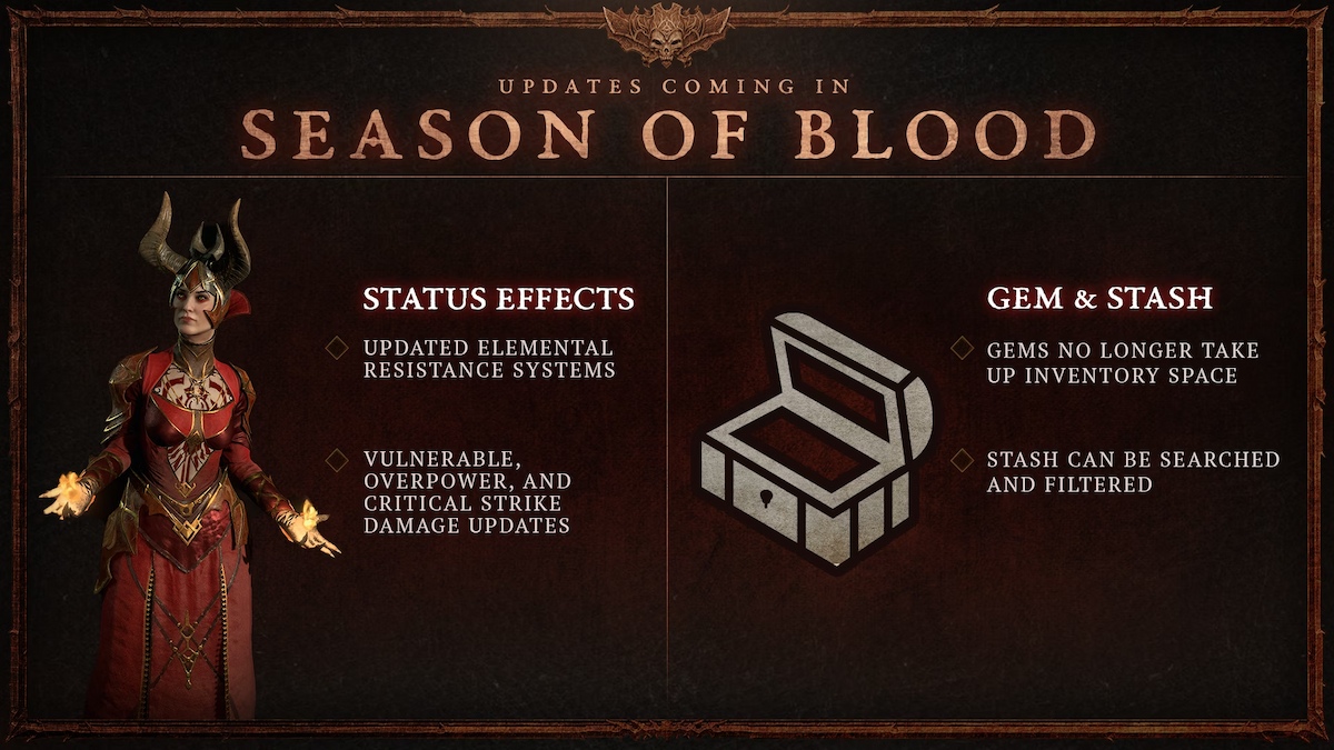 Vampiric Powers Coming To Diablo 4 Season Of Blood Renown Updates