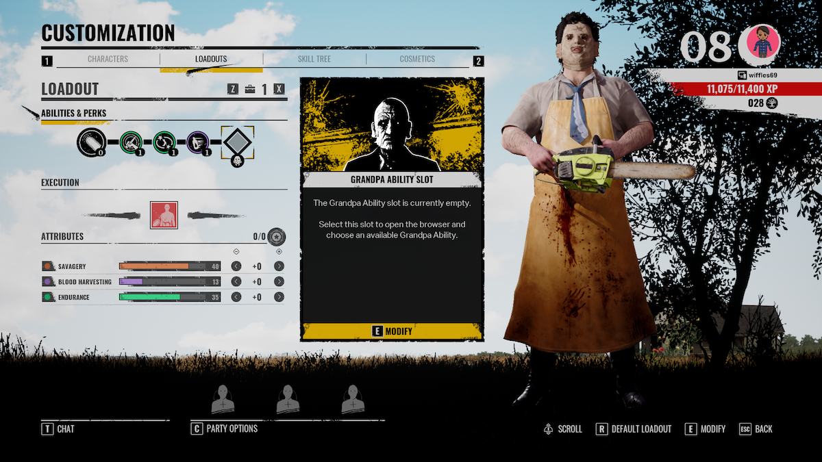 Best Leatherface build in Texas Chain Saw Massacre