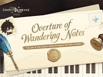Genshin Impact Overture Of Wandering Notes