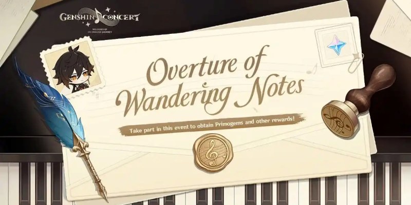 Genshin Impact Overture Of Wandering Notes