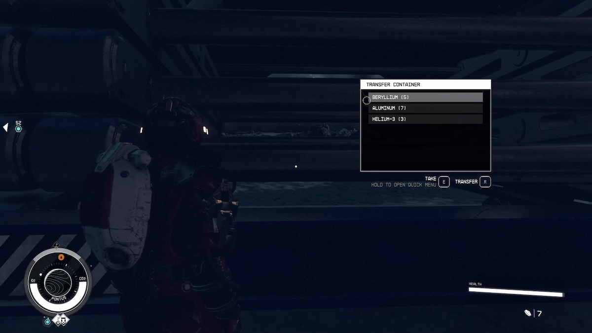 How To Use Transfer Container In Starfield