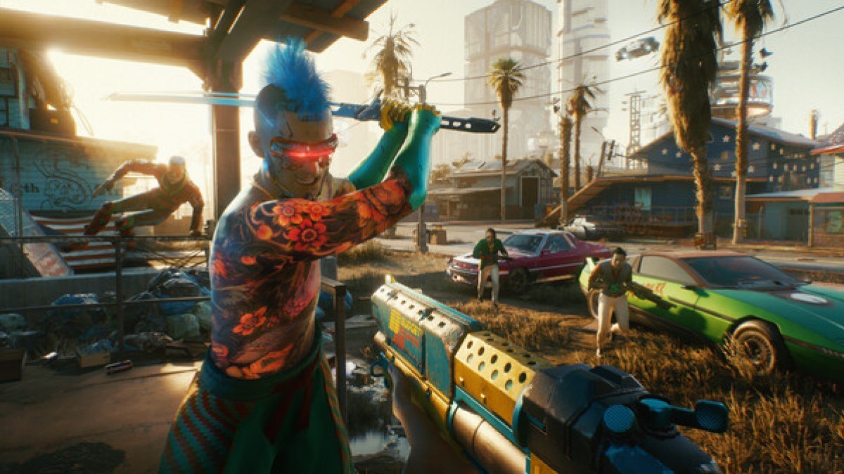 Как получить нож «Синий клык» в Cyberpunk 2077