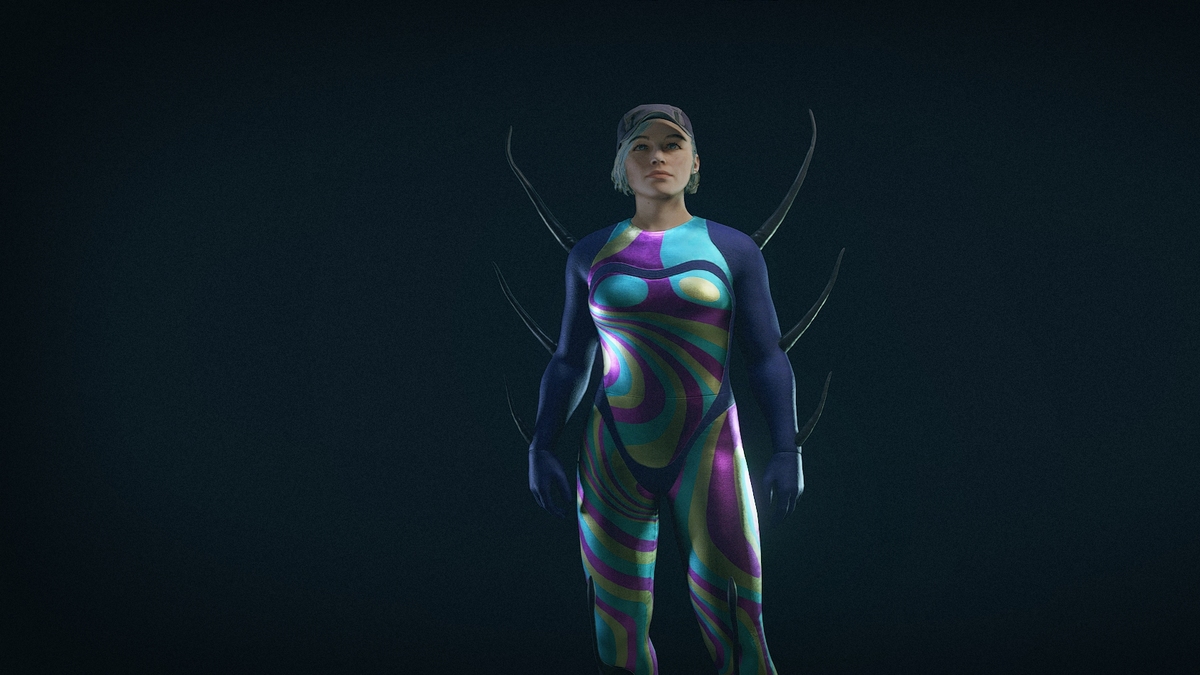 Neon Dancer's Outfit Starfield
