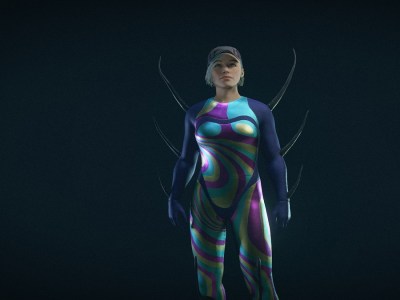 Neon Dancer's Outfit Starfield