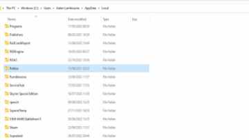 Roblox Folder In Appdata