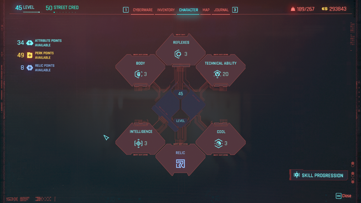 How to Reset Attributes and Perks in Cyberpunk 2077