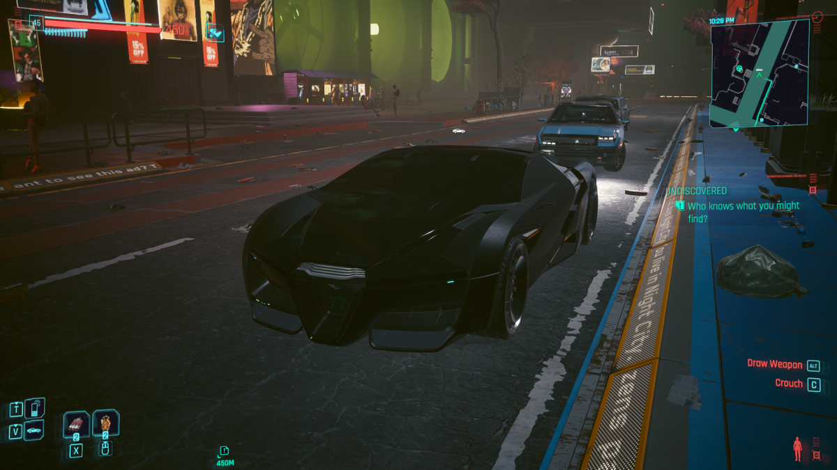 Acquiring the Rayfield Aerondight in Cyberpunk 2077