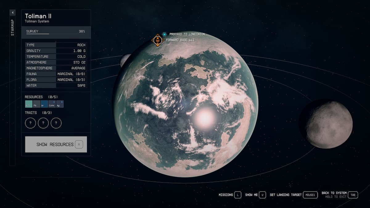 Starfield Londinion Planet