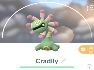 Best movesets and counters for Cradily in Pokemon Go