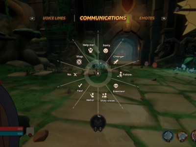 Mythforce Communicate Message Wheel