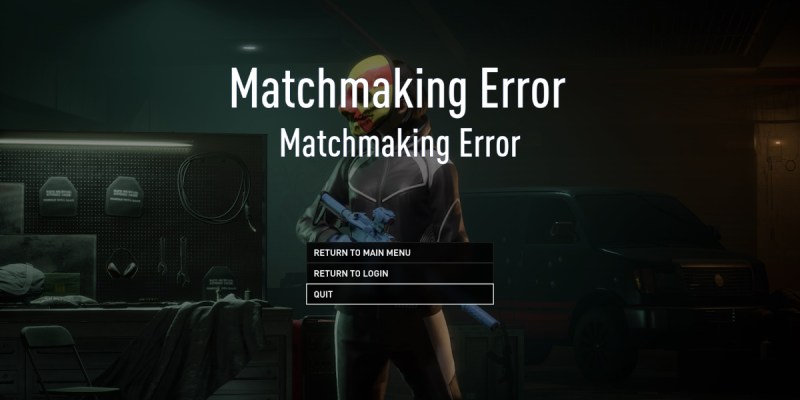 Payday 3 servers continue to be a mess, even after matchmaking