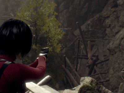 Resident Evil 4 Separate Ways All Cliff Blue Medallions=three