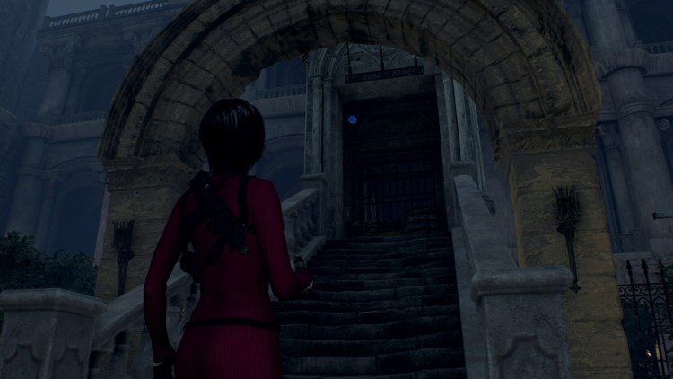Resident Evil 4 Отдельные пути Весь двор Синие медальоны 1