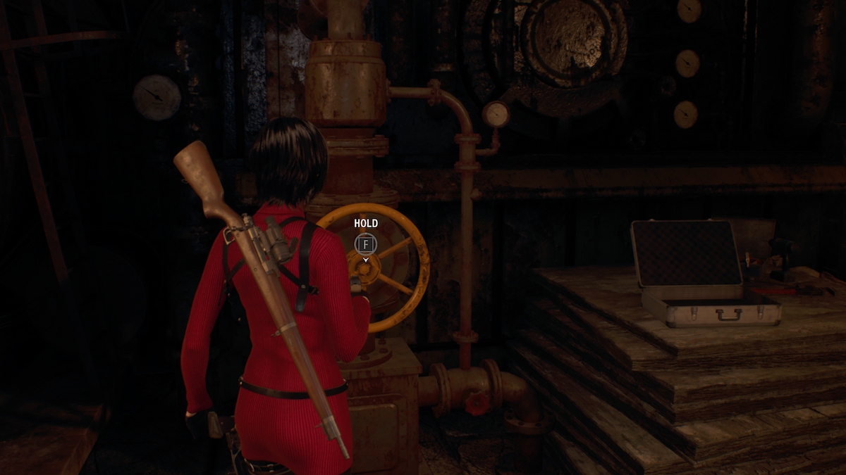 Resident Evil 4 Separate Ways Where To Find Lord Of The Waterway Wheel