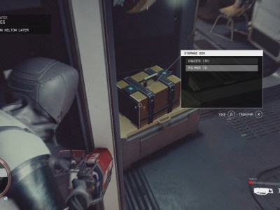 Starfield Polymer Found In Crate On Ship