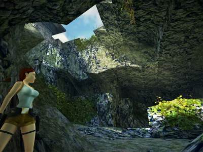 Tomb Raider Remastered Collection Lara Croft Cave