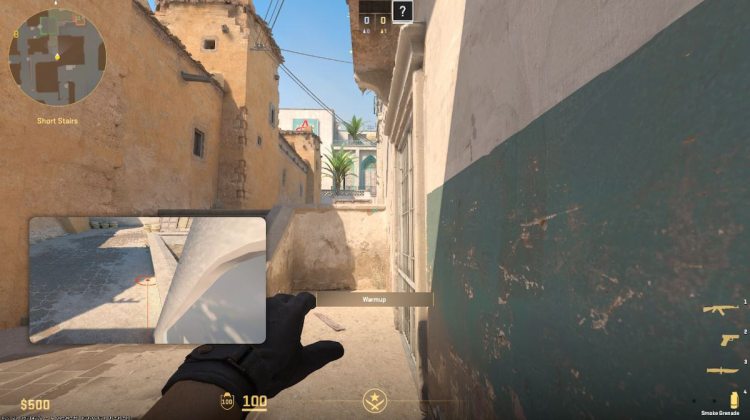 Короткая дымовая пыль 2 CS2