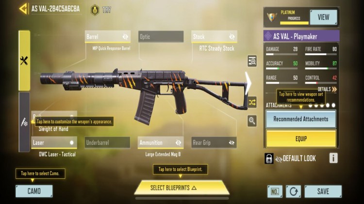 Best AS VAL loadout in Call of Duty Mobile