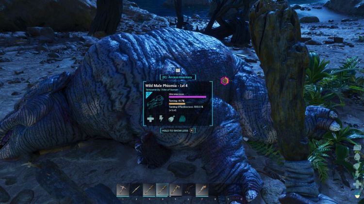 How to find Phiomia spawn locations in Ark Survival Ascended