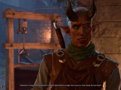 Baldur Gate 3 Devil Foil Mask