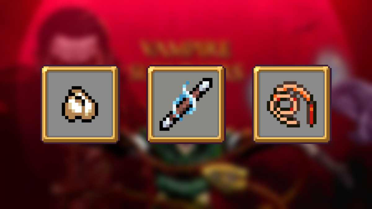 Best weapon combinations in Vampire Survivors