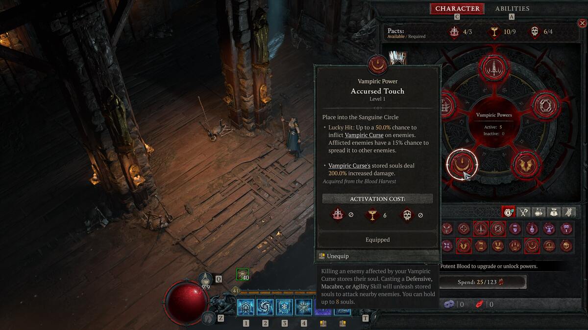 Diablo 4 Unlock All Vampiric Powers