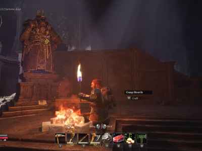 Durin Statue In Return To Moria