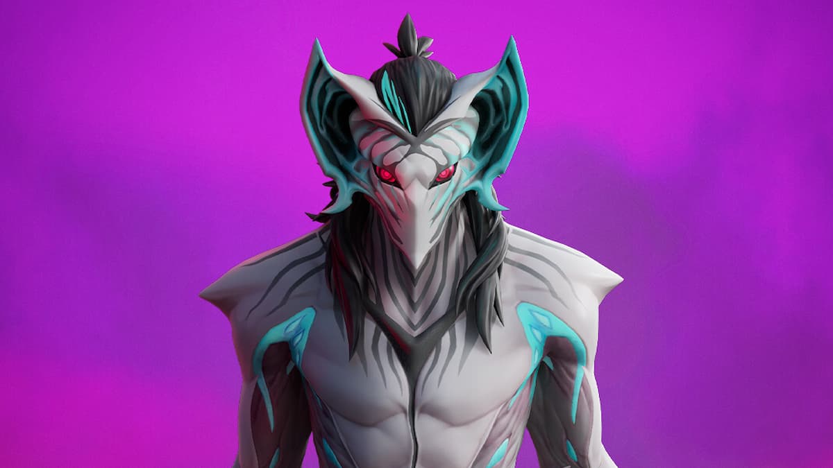 Fortnite Masked Vampire White Staring Menacingly