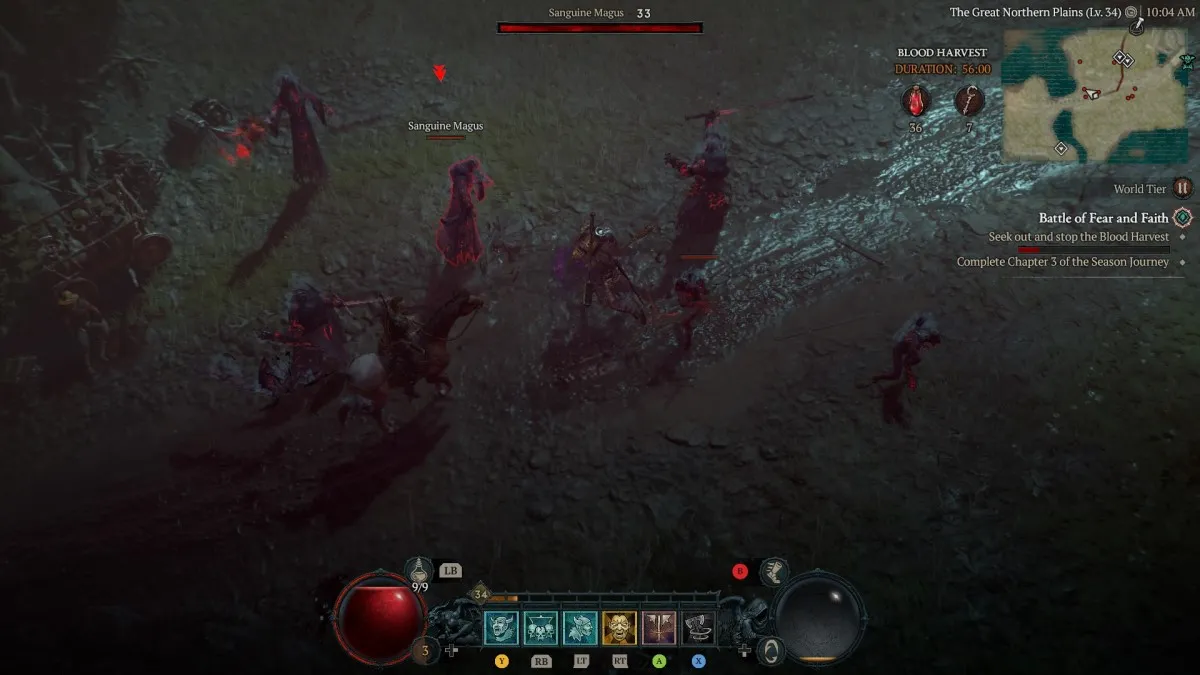 How To Complete Battle Of Fear And Faith In Diablo 4 Season 2 Blood Harvest 2
