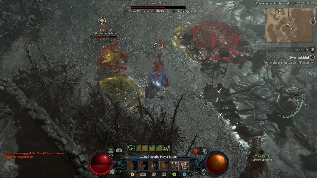 Как победить Эхо Варшана в Diablo 4 Season 2 Debtor 1