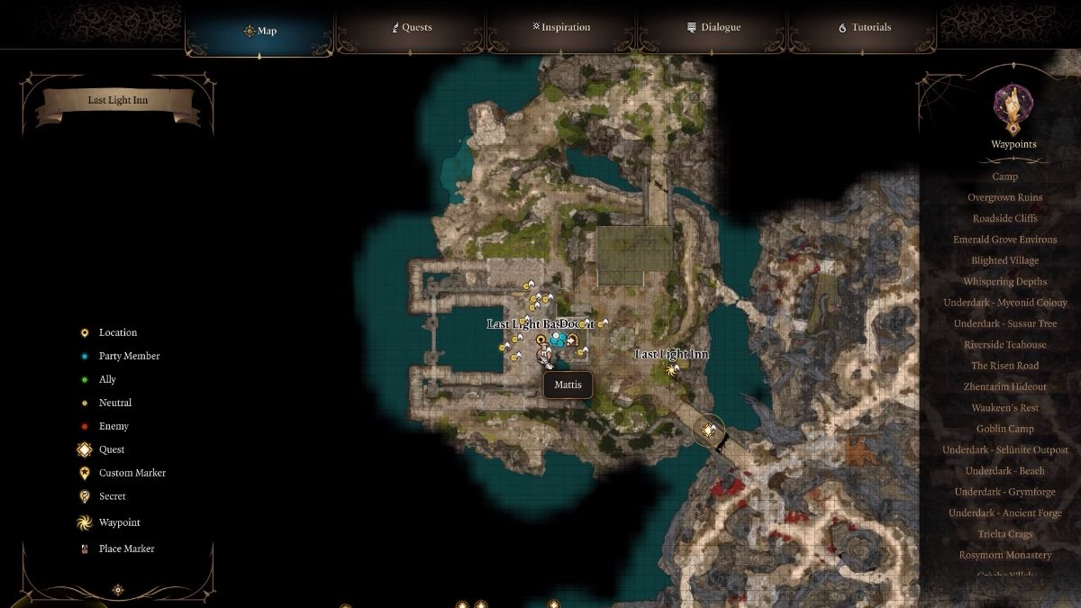 How to investigate the Selunite Resistance in Baldur