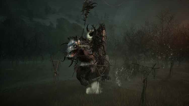 Hushed Saint On Horse In Lords Of The Fallen