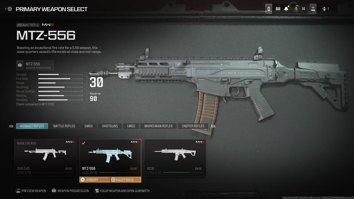 Best MTZ-556 build in MW3 beta: Attachments, loadout, and perks