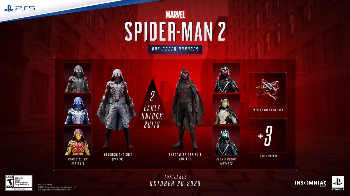 Marvel's Spider Man 2 Early Access