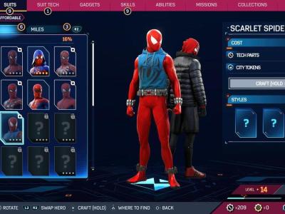 Marvel's Spider Man 2 Tech Parts