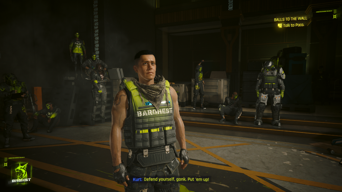 How to complete Balls to the Wall in Cyberpunk 2077