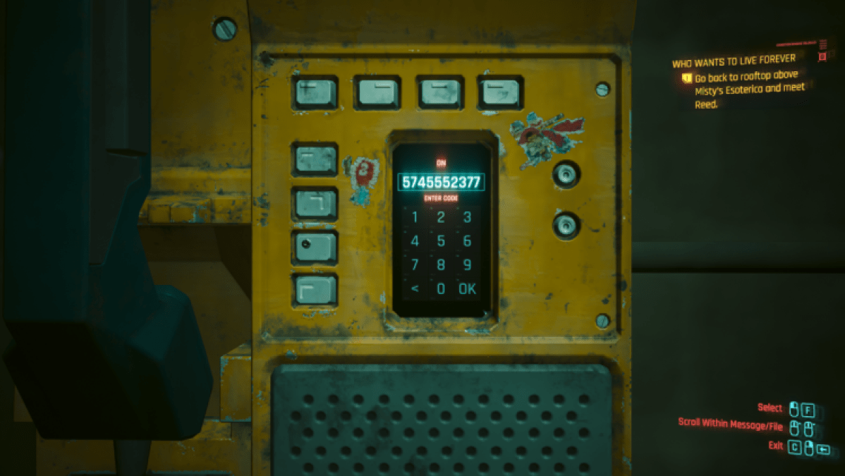 All phone code easter eggs in Cyberpunk 2077: Phantom Liberty