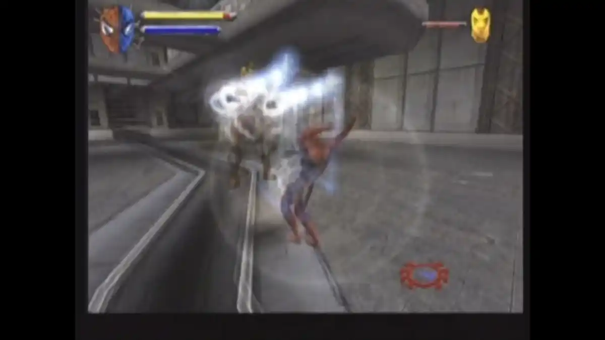 Spider Man 2002 Fighting Shocker