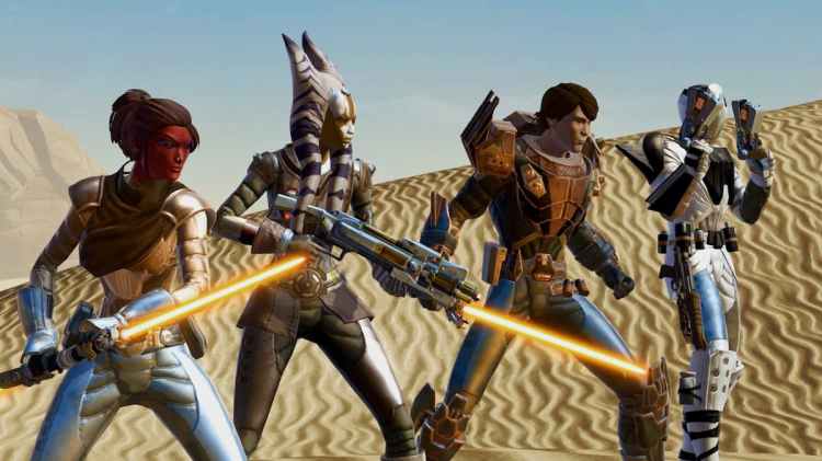 Star Wars The Old Republic Many Friends Together