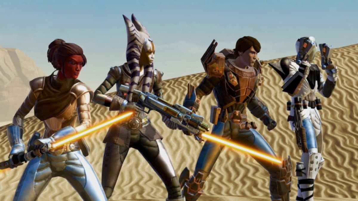 Star Wars The Old Republic Many Friends Together