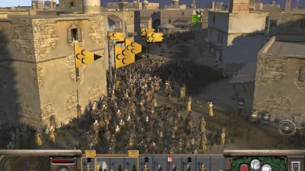 Total War Medieval 2 Definitive Edition Scaling Walls In Battle